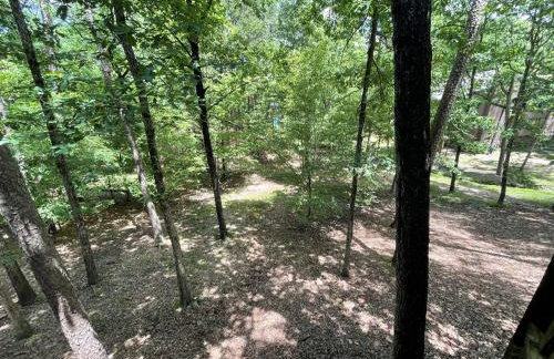 Forest view, log-sided two bedroom, two bath condo on Lake Ouachita, condo - Foto 13