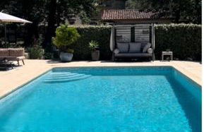 LA BRINDILLE Petit mas provencal meublé de tourisme 3 étoiles 2-3 personnes 1 piece 30 m2 tout confort lisière foret jardin Jacuzzi Piscine - Foto 30