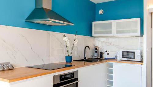 Studio avec vue mer et terrasse - Foto 5, stove, pet friendly, toaster, minibar