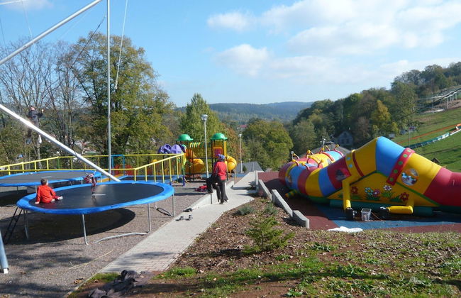 Serene Holiday Home in Mladé Buky with Private Pool and Trampoline - Foto 20