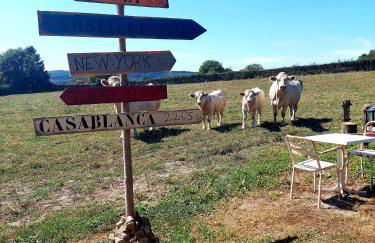 Cabane insolite TOUT CONFORT Chalet Gites Luzy Morvan Bourgogne - Foto 12