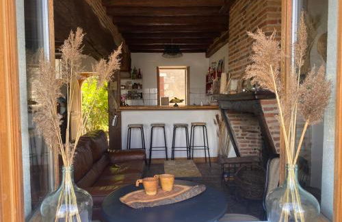 Maison de marinier les pieds dans l'eau face à la Loire - Photo 8