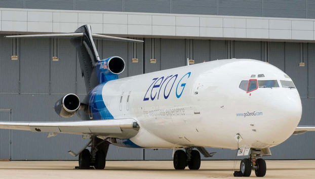 Avión para realizar el vuelo en gravedad cero