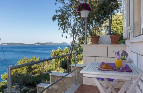 Apartments Lovro - Duplex One Bedroom Apartment with Terrace and Partial Sea View 1 - Foto 2