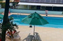 Vista para a lagoa - Enseada Azul, perto da Bacutia e Peracanga - Duas suítes Ar Condicionado - Varanda Gourmet - Lazer Completo, piscinas, quadras, sauna, pescaria, náutica, bar, restaurante, parques - Estacionamento e Portaria 24h - Foto 49