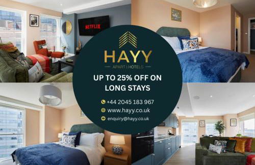 Hayy Luxury 2 Bed Apartments in Leeds City Centre - Foto 34