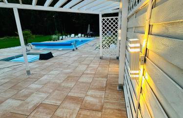 Nowy domek z podgrzewanym basenem na wyłączność - Foto 14