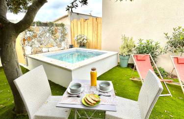 Studio Piscine Balnéo Chauffée - Foto 9