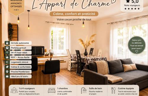 appart de charme a 2 pas du centre de Montbrison - Foto 1