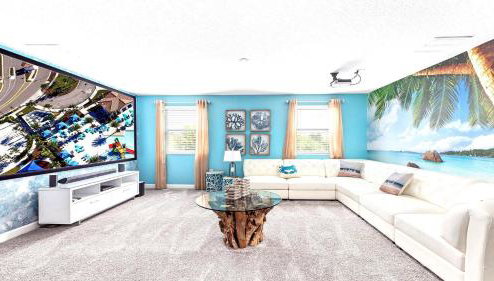 No Rear Neighbor 6BR Villa Private Pool Spa Disney - Foto 1