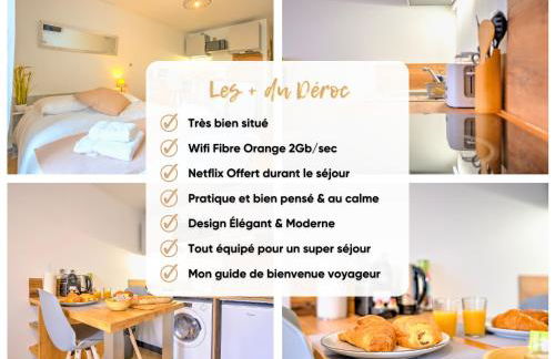 Le Déroc - Netflix Wi-Fi Fibre Terrasse - Foto 20