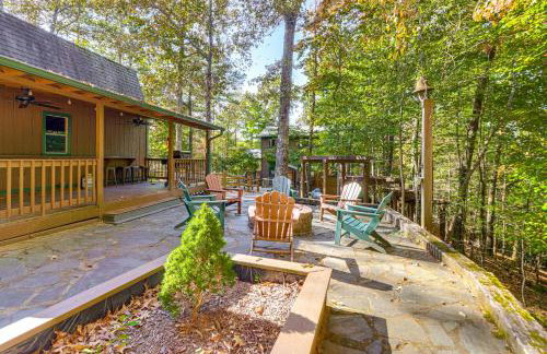 Blue Ridge Cabin with Hot Tub, Fire Pit, and Game Room - Photo 34
