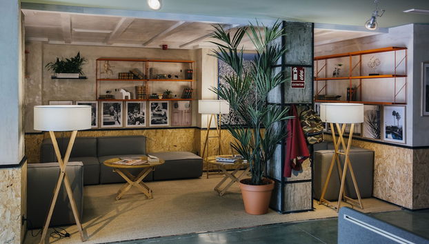 Zona de estar del vestíbulo