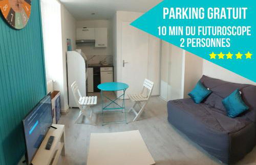 Appartement entier meublé à Beaumont proche Futuroscope et Poitiers Technopole - Foto 6