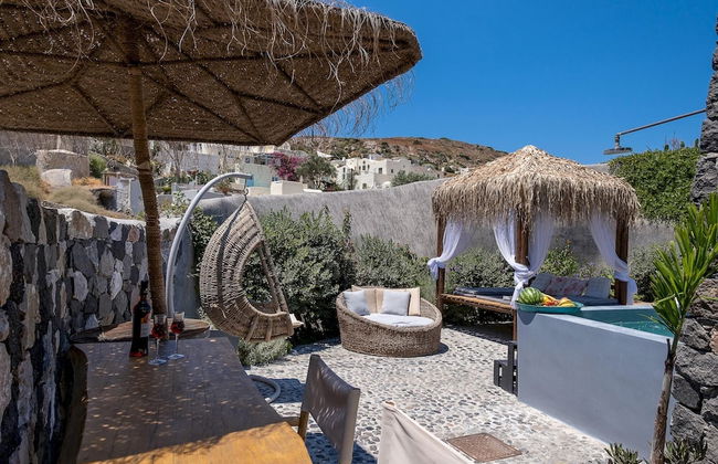 Rock Villas Santorini - Villa Legend Castle View Jacuzzi 130 sq m up to 7 Guests - Foto 9