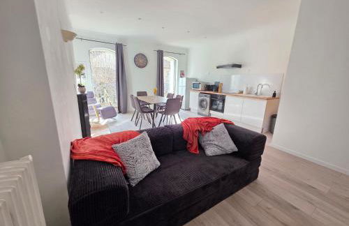 Loft Art Déco Terrasse Verrière Clim Lit king size - Foto 10