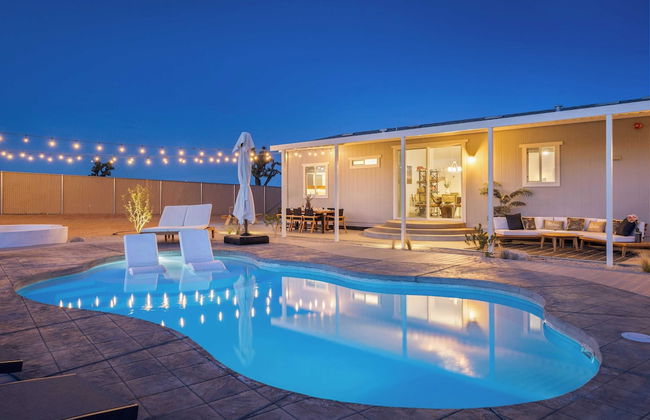 Pool, Spa, Pickleball & Piano Near Pioneertown Harmony House by Avantstay - Foto 51