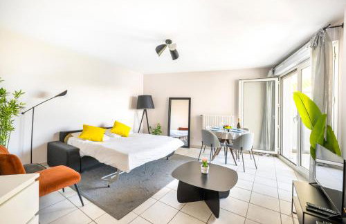 BnGo l Le Cocon Paisible PartDieu l Terrasse, 4p, 1ch, proche Gare PartDieu - Photo 16