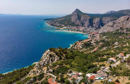 Villa KING with private pool with hydromassage, 4 bedrooms, 3km from sea and town Omiš - Foto 8