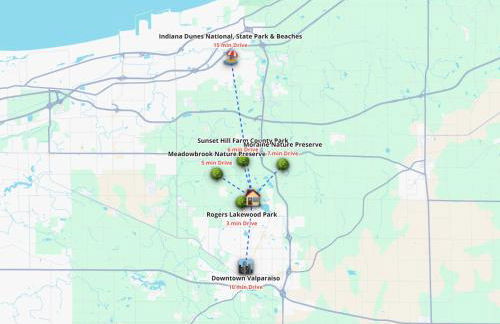 Valparaiso Lakeside Retreat King Bed, Lake Views - Foto 22