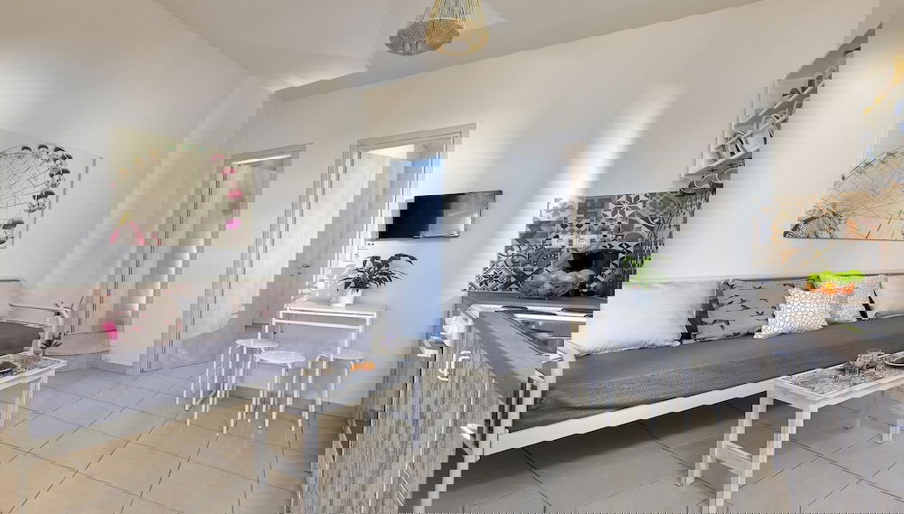 Cozy Vintage Style sea View Apartment Shared Pool - Foto 1, Habitación