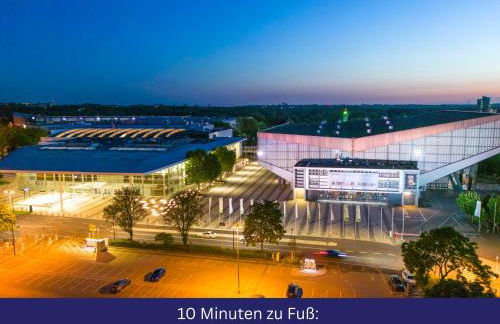 Modern und ruhig, mit Garage & PS4, nahe Messe, RÜ und Uniklinik, voll ausgestattete Küche, Bad mit Dusche und Badewanne - Foto 39