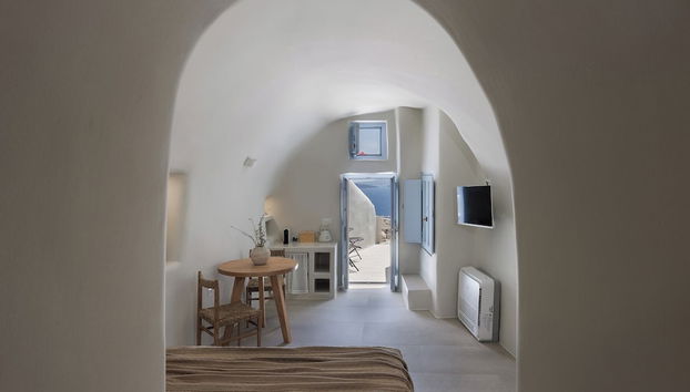 Lunar Sea Suite Hot-tub & Caldera View - Foto 2, Habitación