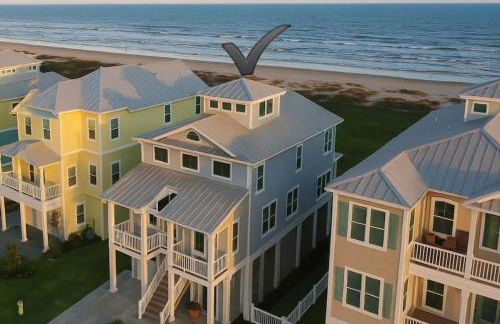 Beachfront House Sleeps 16 Dog Friendly Best Location in Galveston East End - Foto 1