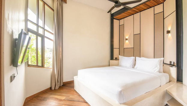 BAZ Villa 12 Studio 2 L Elegant 1BR Loft With Art Deco Flair Shared Pool - Foto 4, Habitación