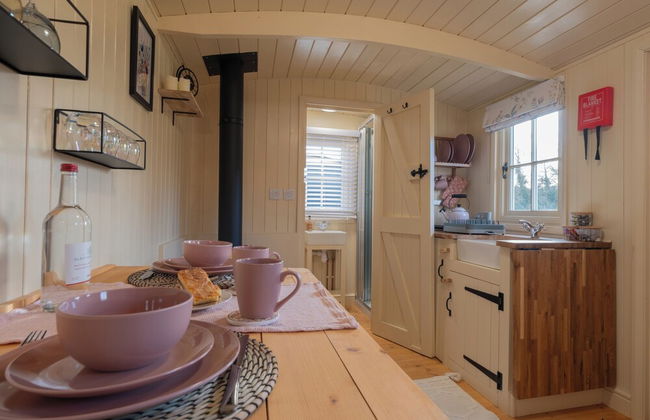 Shepherdshut-cotswolds-petfriendly-woodburner - Foto 11