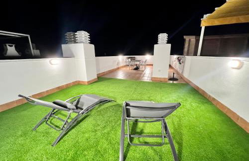 Vistas al mar playa Eucaliptus, con solarium privado - Foto 7