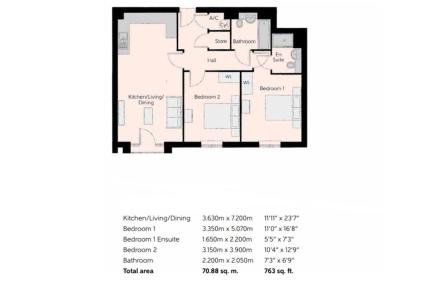 Brand New Modern 2 bedroom Flat Near City Centre - Foto 11