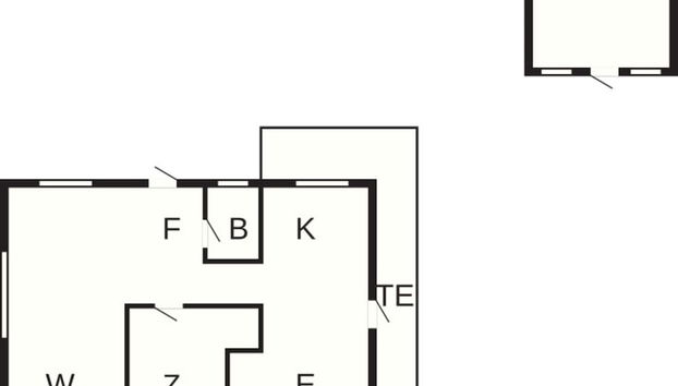 6 Person Holiday Home in Allinge - Foto 2, Plano