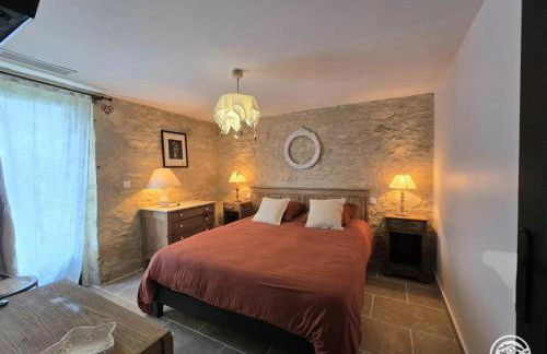 Maison en pierres au cœur du Périgord, 10 personnes, charme authentique - FR-1-616-508 - Foto 6