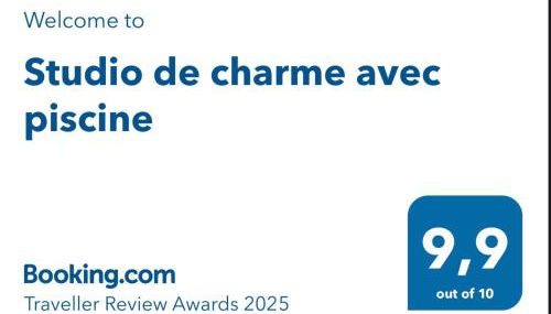 Studio de charme avec piscine - Foto 2