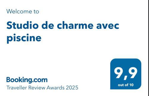 Studio de charme avec piscine - Foto 2
