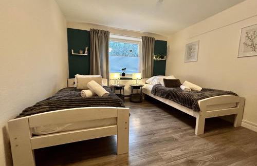 3-Zi-Wohnung Parkplatz, Arbeitsplatz, WLAN, Küche - Foto 2