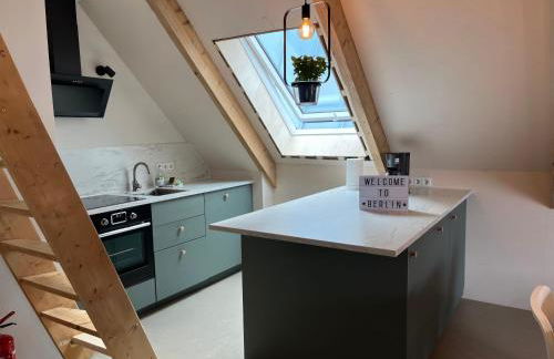 quiet & cozy Apartment near airport BER, free Wifi & parking #rechts - Foto 6