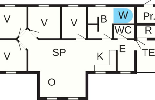 8 Person Holiday Home in Skals - Foto 3