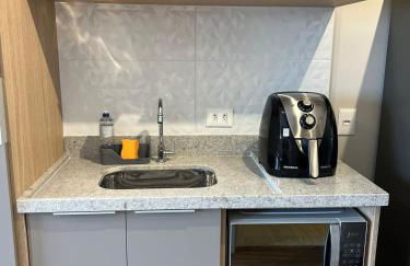 Lindo Studio Atmosfera 360 Novo Próximo ao Metro e Consulado - Foto 8