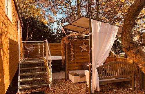 Zirkuswagen mit Outdoor Whirlpool und Garten - Foto 11