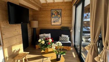 Appartement le StelO Les Gets 6 personnes aux pieds des pistes 2 chambres - Foto 5