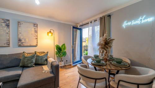 2BR - Balcony & Parking near Canary Wharf Sleeps 6 - Foto 2