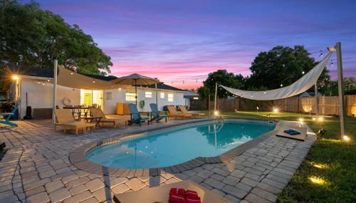 Green Oasis - Heated Pool, Mini-Golf, Ping Pong, 13 min Beach - Foto 4