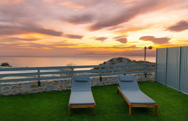 Gianna s Panoramic Seaview Twin Villas With Pools - Foto 80