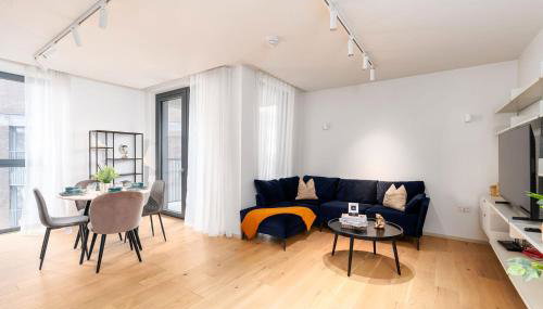 King's Cross Retreat With Terrace 2 Bed 2 Bath Coal Drops Yard 10 Mins Walk From St Pancras Station - Foto 2