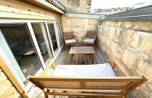 5- Hypercentre - 4pers - clim - terrasse - Netflix - Foto 5