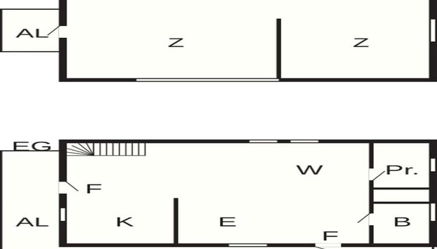 4 Person Holiday Home in Hemse - Foto 4, Plano
