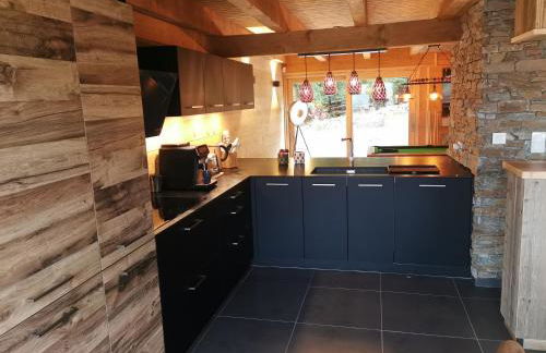 Nouveau Chalet M.META 12 pers sauna,jacuzzi,billard - Foto 11