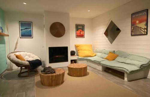 BEACH HOUSE DE CHARME A MESSANGES. LA MAISON BLEUE - Photo 22